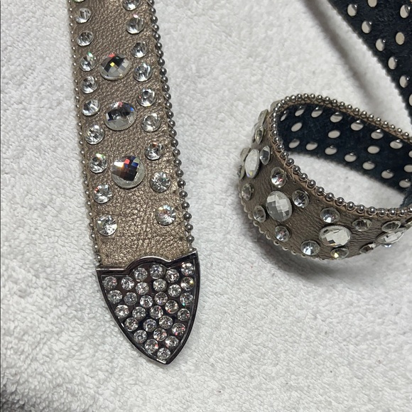 Studded Rhinestone Belt - Picture 4 of 5